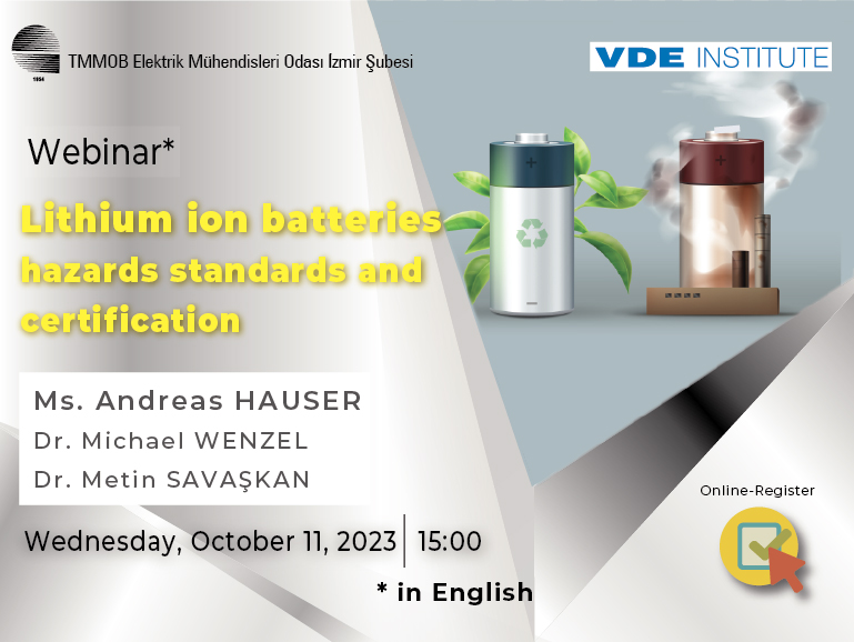 EMO - ONLINE SEMINAR: LITHIUM ION BATTERIES – HAZARDS, STANDARDS AND ...