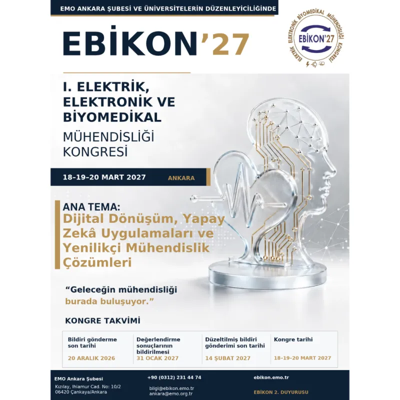 EBİKON’27 İÇİN BİLDİRİ BAŞVURULARI BAŞLADI