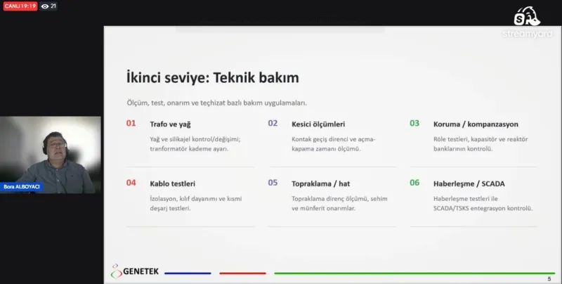 DAĞITIM ŞEBEKELERİNDE BAKIM STRATEJİLERİNİN DÖNÜŞÜMÜ SEMİNERİ DÜZENLENDİ
