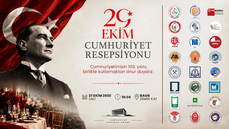 29 EKİM CUMHURİYET RESEPSİYONU