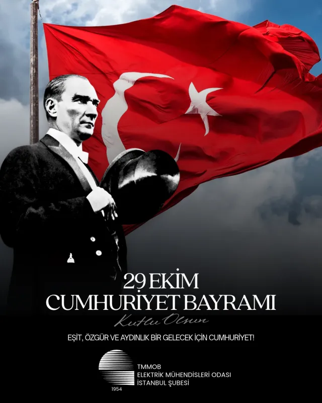 Cumhuriyetimizin 103. yılını kutluyoruz
