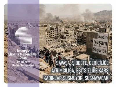 EMO KADIN KOMİSYONU`NDAN 8 MART AÇIKLAMASI: