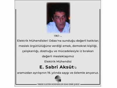 EYÜP SABRİ AKSÜT’Ü ANIYORUZ