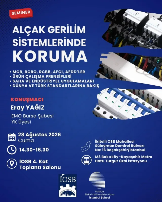 ALÇAK GERİLİM SİSTEMLERİNDE KORUMA SEMİNERİ