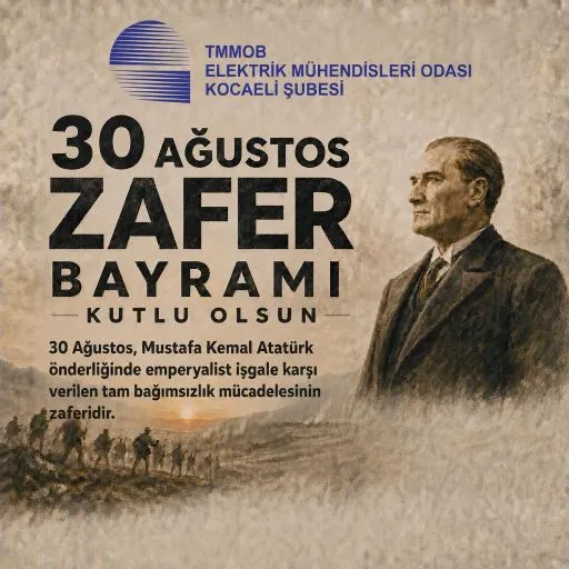 30 AĞUSTOS ZAFER BAYRAMI KUTLU OLSUN!
