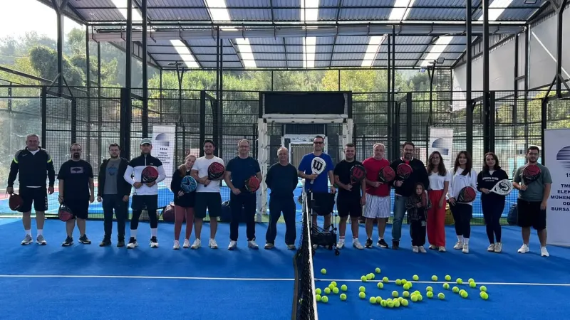 EMO BURSA ŞUBESİ PADEL ETKİNLİĞİNDE ENERJİ VE REKABET BİR ARADAYDI