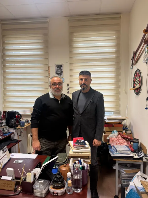 ABANT İZZET BAYSAL ÜNİVERSİTESİ AKADEMİSYENLERİNDEN MURAT FİDAN’A ZİYARET