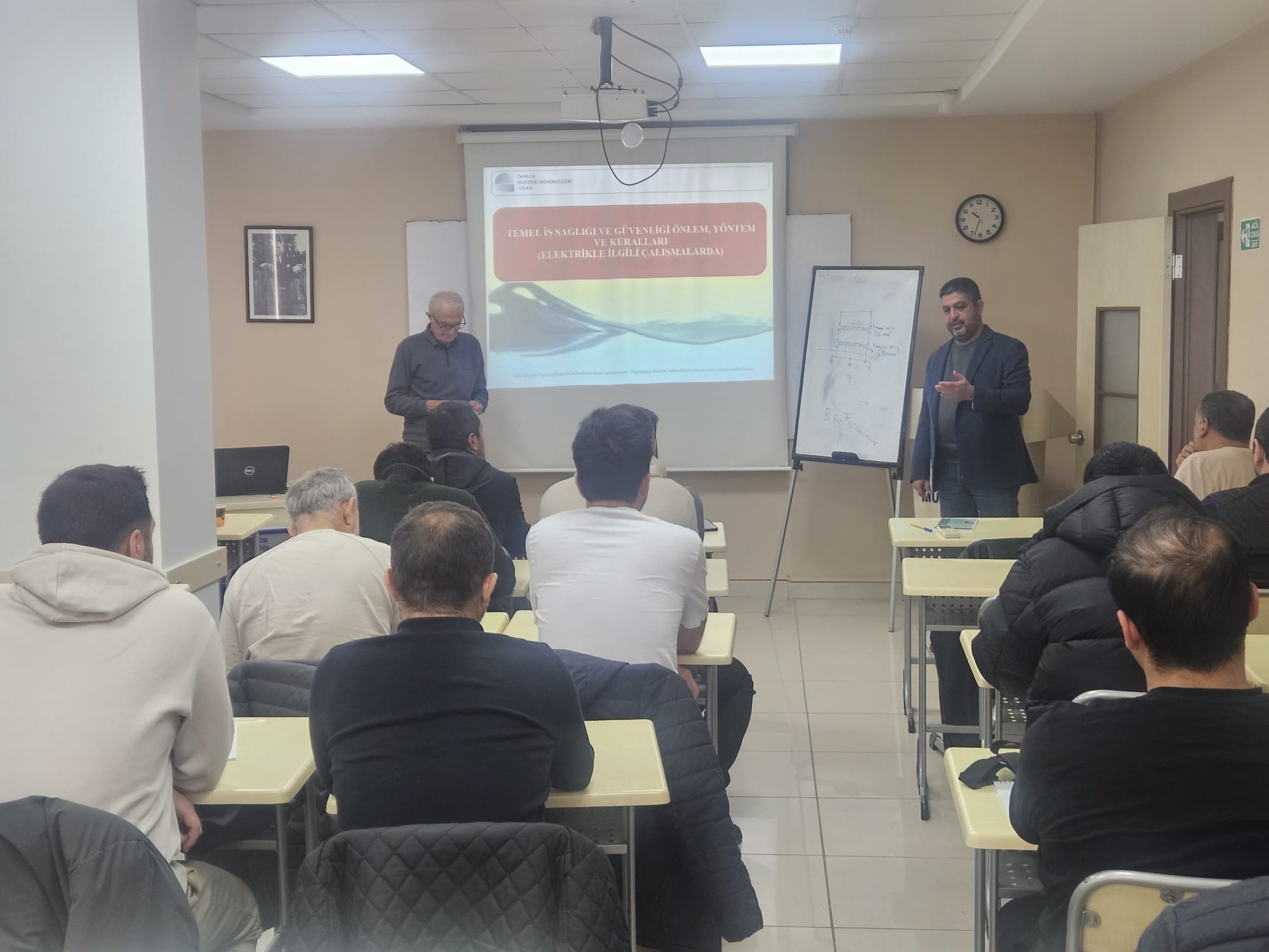 PERİYODİK KONTROL EĞİTİMİ DÜZENLENMESİNDE ÖNCÜLÜK ETTİK.