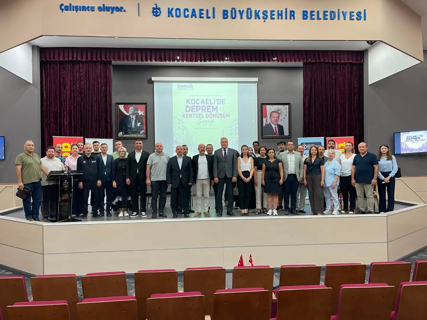 GÖLCÜK DEPREMİNİN 27. YILI KAPSAMINDA 1. GÜN ANMA PROGRAMINA KATILDIK