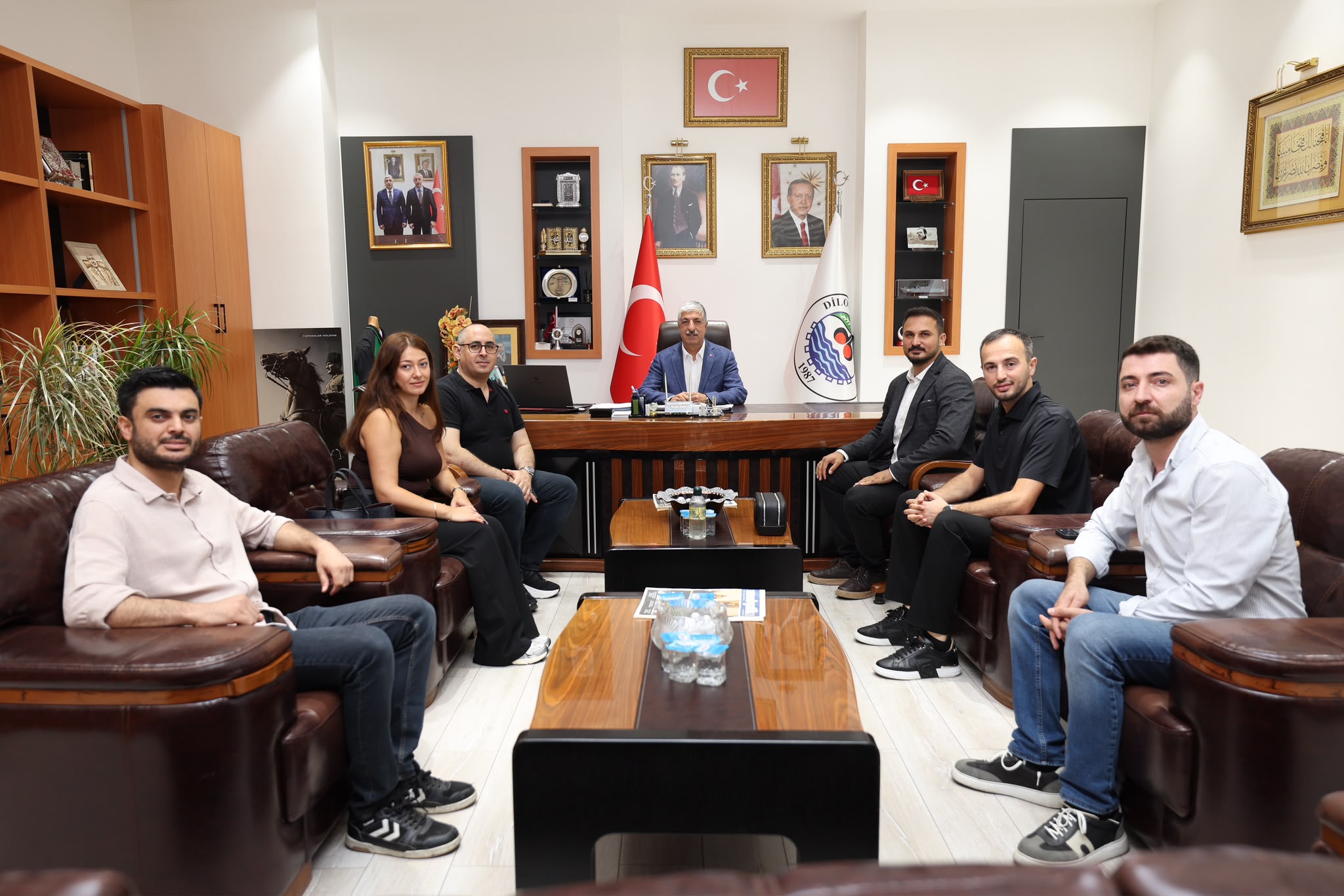 GEBZE TEMSİLCİLİĞİMİZDEN DİLOVASI BELEDİYESİNE ZİYARET