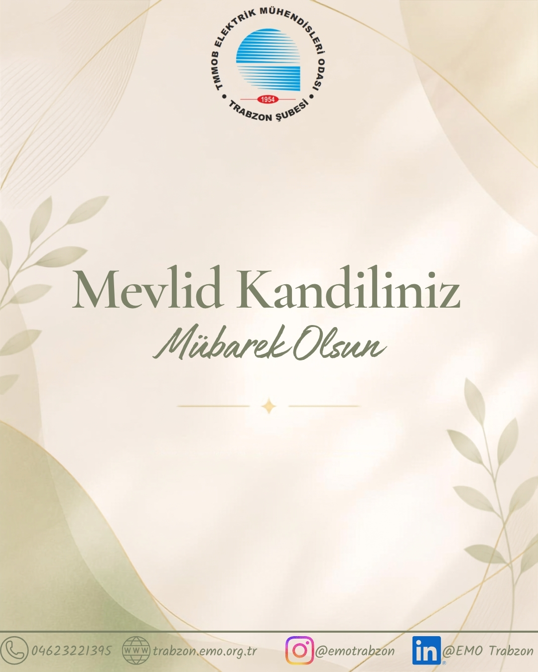 MEVLİD KANDİLİ’NİZ KUTLU OLSUN