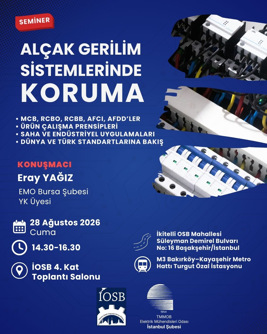 ALÇAK GERİLİM SİSTEMLERİNDE KORUMA SEMİNERİ