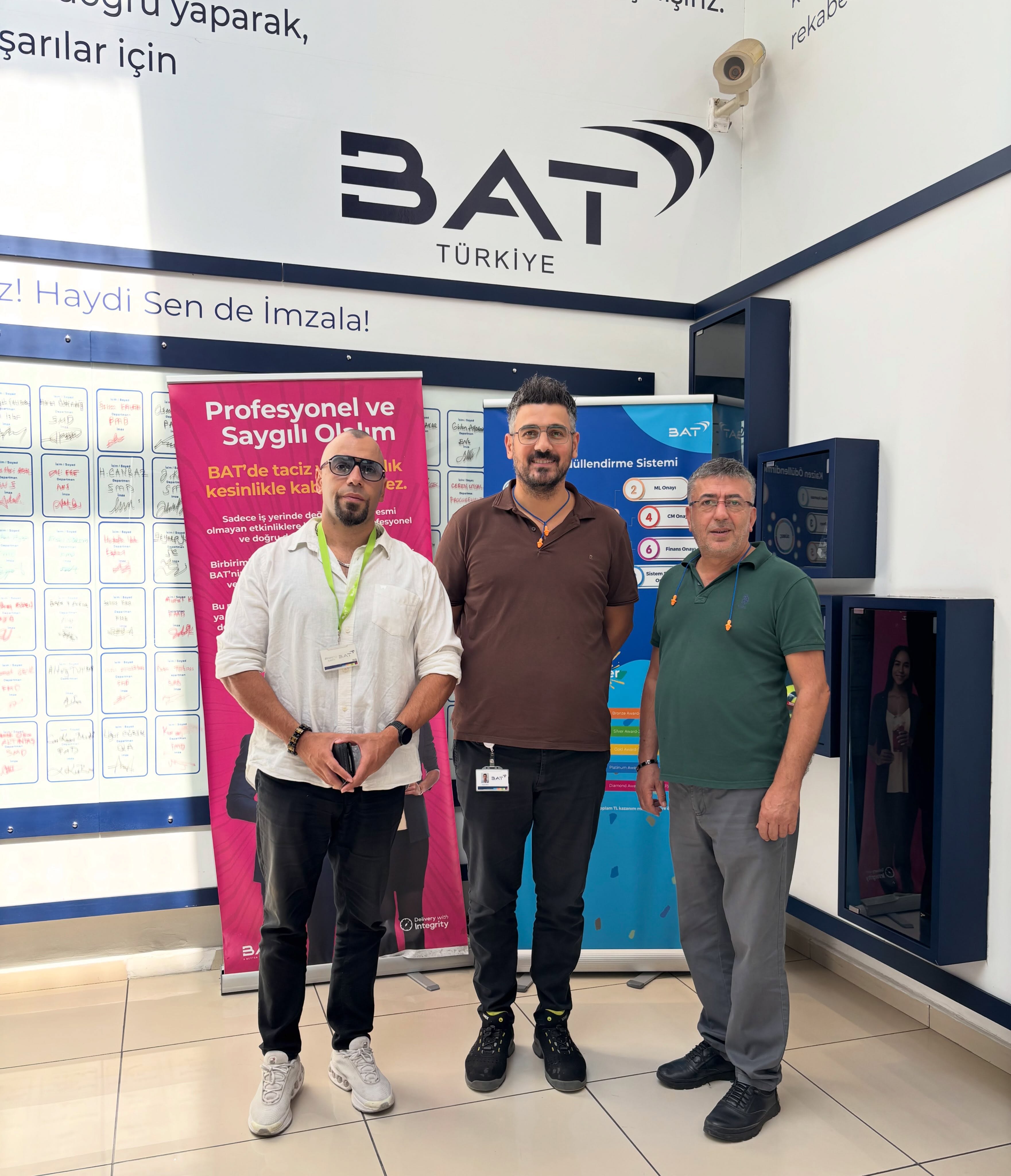 BAT SAMSUN FABRİKASI ZİYARET EDİLDİ