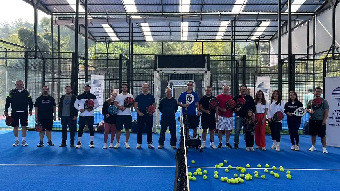 EMO BURSA ŞUBESİ PADEL ETKİNLİĞİNDE ENERJİ VE REKABET BİR ARADAYDI