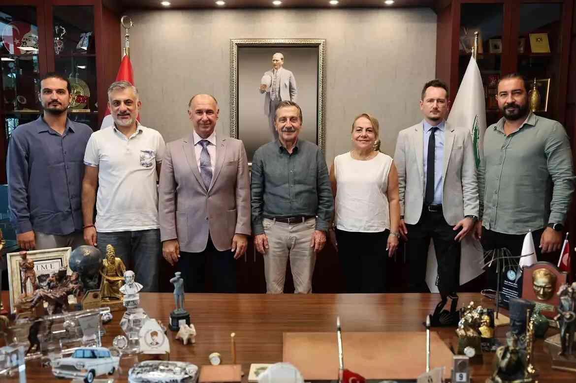 TEPEBAŞI BELEDİYE BAŞKANI AHMET ATAÇ ZİYARETİ
