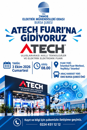 ATECH FUARINA GİDİYORUZ!