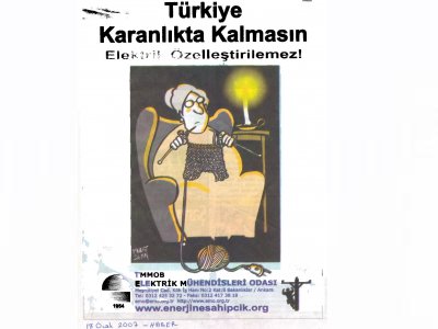 TÜRKİYE KARANLIKTA KALMASIN