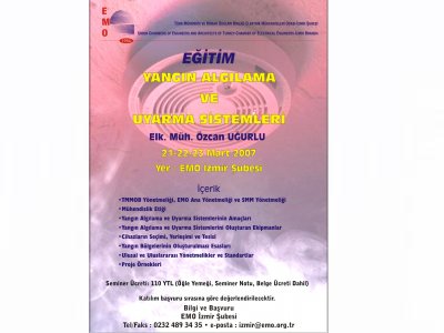 YANGIN ALGILAMA VE UYARMA SİSTEMLERİ EĞİTİMİ