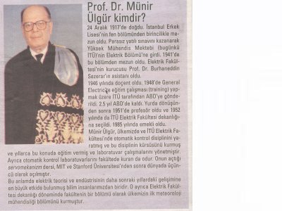 PROF. DR. MİNÜR ÜLGÜR'Ü VE PROF.DR.GÜVEN ÖZTAŞI UĞURLADIK