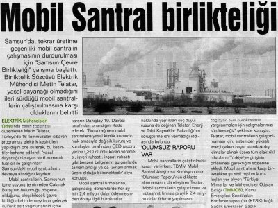 MOBİL SANTRAL BİRLİKTELİĞİ
