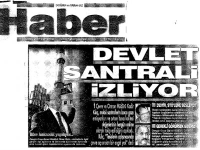 DEVLET SANTRALİ İZLİYOR