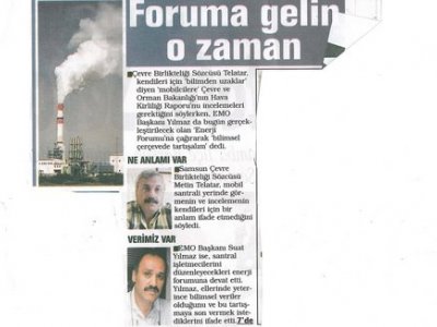 FORUMA GELİN O ZAMAN