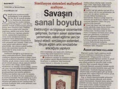 SAVAŞIN SANAL BOYUTU (CUMHURİYET STRATEJİ, 26.11.2007, BETÜL MACİT)