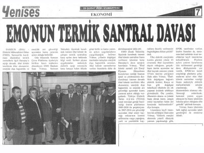EMO'NUN TERMİK SANTRAL DAVASI