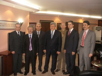 YÖNETİM KURULUMUZ KOCAELİ B.ŞEHİR BELEDİYE BAŞKANINI ZİYARET ETTİ