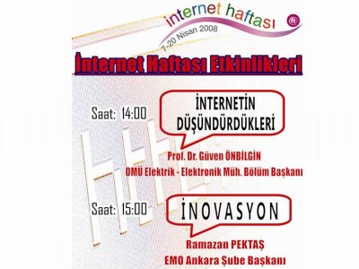 İNTERNET HAFTASI ETKİNLİKLERİ