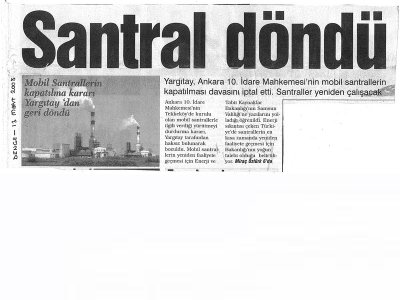 MOBİL SANTRAL BİLMECESİ