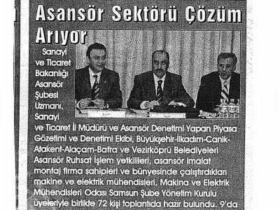 ASANSÖR SEKTÖRÜ ÇÖZÜM ARIYOR