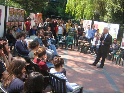 YILDIZ TEKNİK ÜNİVERSİTESİ'NDE 1 MAYIS SÖYLEŞİSİ