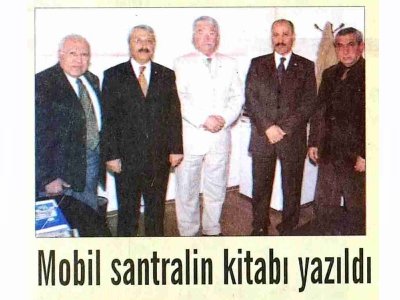 MOBİL SANTRALİN KİTABI YAZILDI