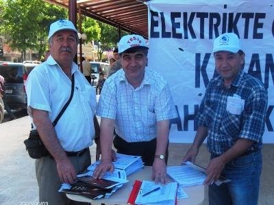 ÖZELLEŞTRİME KARŞITI PLATFORM SAKARYA'DA DA STAND AÇTI.