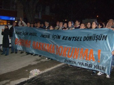 DİKMEN VADİSİ HALKINDAN KİTLESEL BASIN AÇIKLAMASI