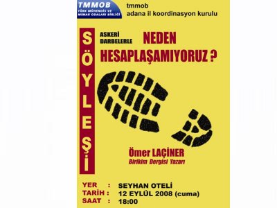 SÖYLEŞİ : "ASKERİ DARBELERLE NEDEN HESAPLAŞAMIYORUZ"