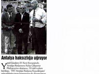 GEREKİRSE TBMM'NE YÜRÜMEK KARARLIĞINDAYIZ (GERÇEK AKDENİZ)
