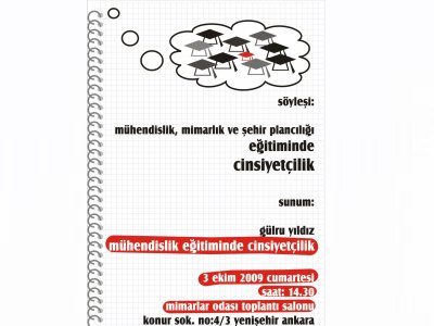 SÖYLEŞİ: MÜHENDİSLİK, MİMARLIK VE ŞEHİR PLANCILIĞI EĞİTİMDE CİNSİYETÇİLİK