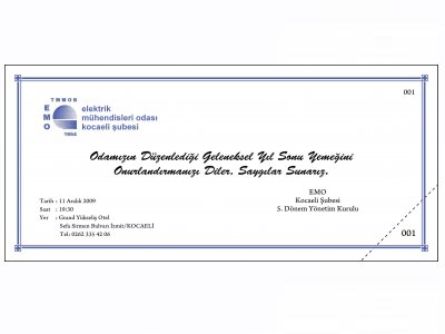EMO KOCAELİ ŞUBESİ GELENEKSEL YIL SONU YEMEĞİ