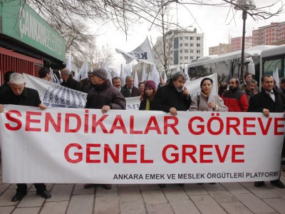 24 OCAK KARARLARI ÖZELLEŞTİRME İDARESİ BAŞKANLIĞI ÖNÜNDE PROTESTO EDİLECEK