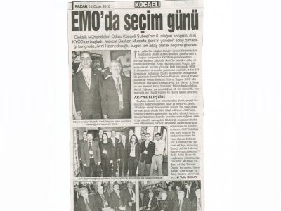 EMO'DA SEÇİM GÜNÜ