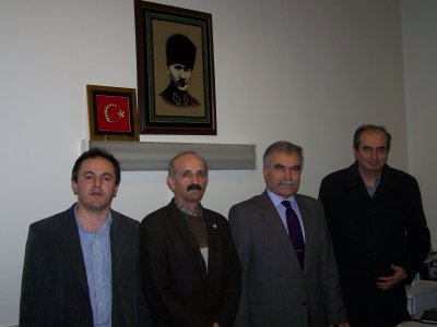SANAYİ VE TİCARET İL MÜDÜRÜ MAHMUT YILMAZ ZİYARET EDİLDİ