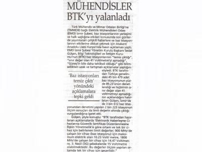 MÜHENDİSLER BTK'YI YALANLADI-04.08.2010 YENİGÜN