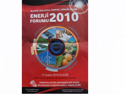 ELAZIĞ, MALATYA, TUNCELİ, BİNGÖL İLLERİ ENERJİ FORUMU DÜZENLENECEK
