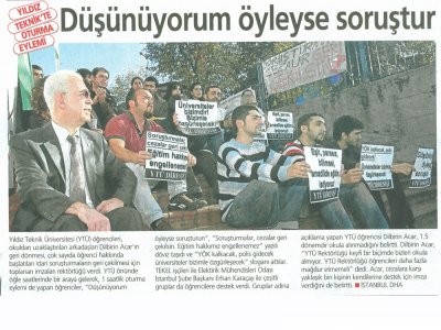 DÜŞÜNÜYORUM ÖYLEYSE SORUŞTUR - MİLLİYET (04.12.2010)