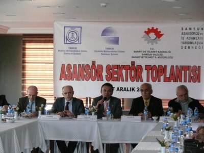 ASANSÖR SEKTÖR TOPLANTISI YAPILDI