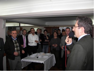 TELGRAFTAN İNTERNETE TELEKOMÜNİKASYON KİTABI TANITIMI VE YENİ YIL KOKTEYLİNDE ÜYELERİMİZLE BİRARADAYDIK