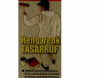 RENGARENK TASARRUF (HÜRRİYET ANKARA, 15.01.2011)