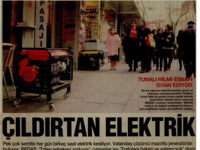 TUNALI DA IŞIKSIZIM! (HABERTÜRK, 28.01.2011)